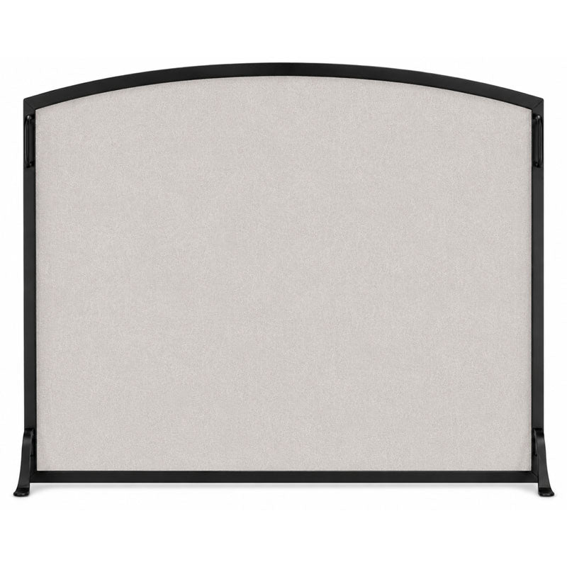 Classic Arch Single Panel Screen - Black