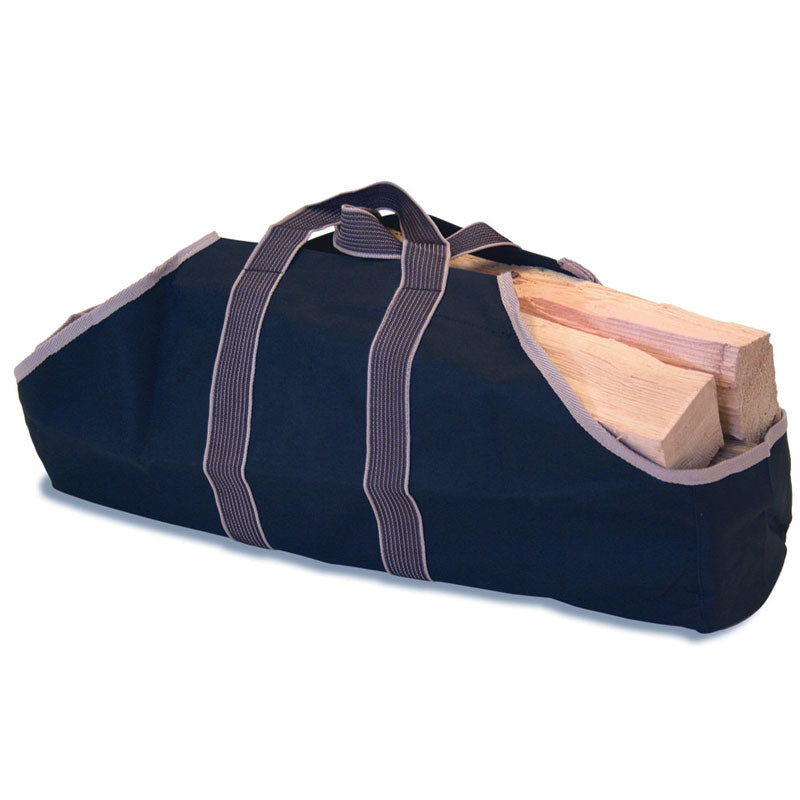 28" Canvas Log Carrier - Black
