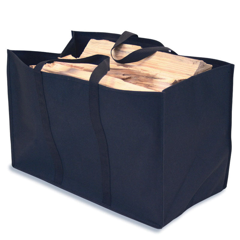 22" Canvas Log Carrier - Black