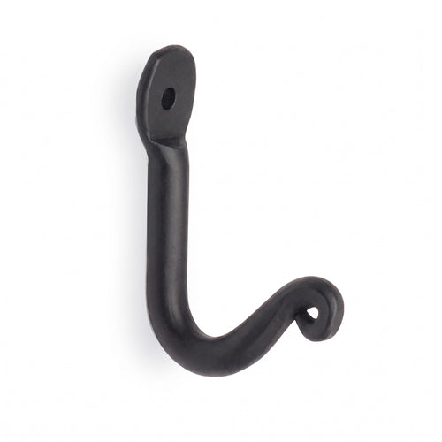 1 Hook Bracket - Matte Black