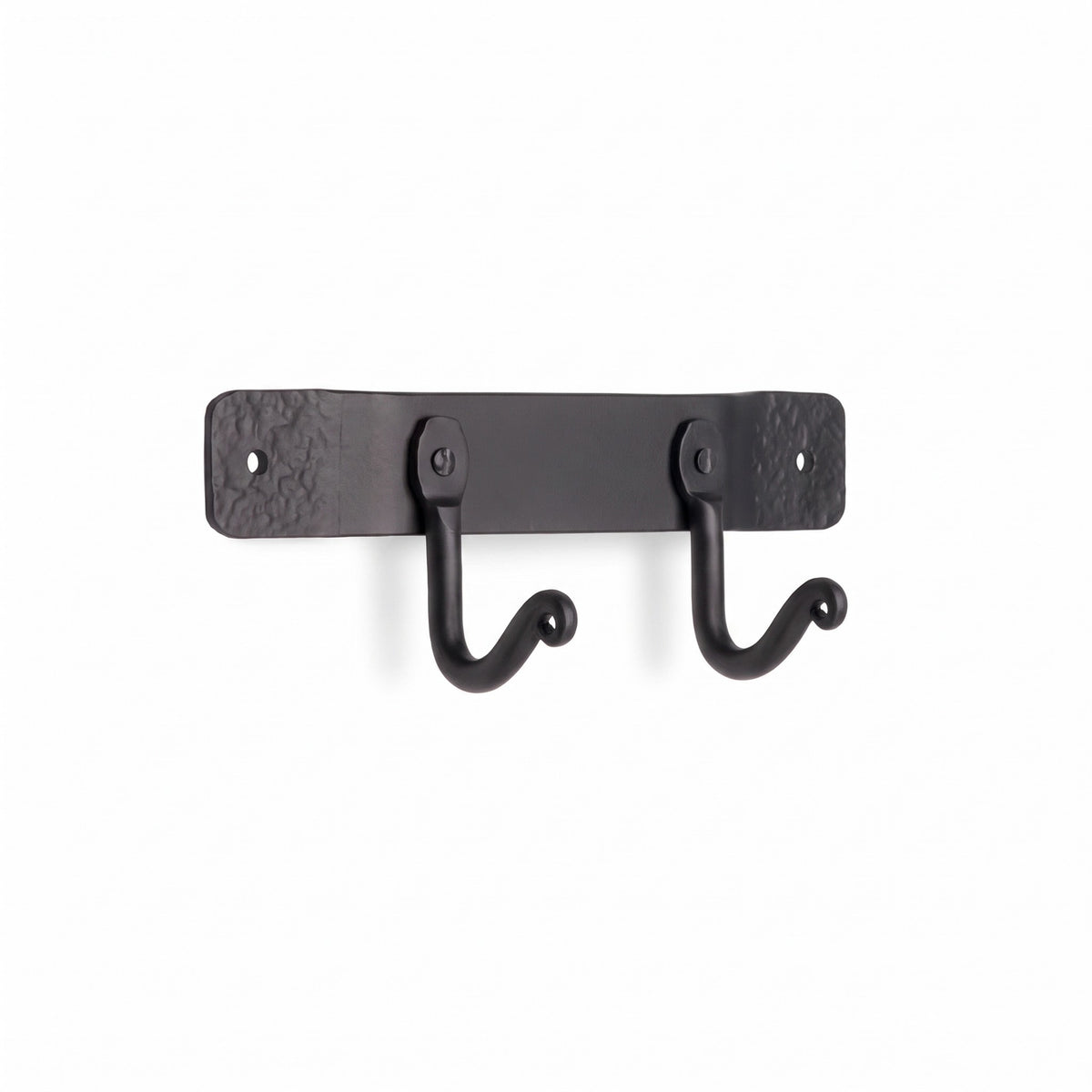 2 Hook Bracket - Matte Black