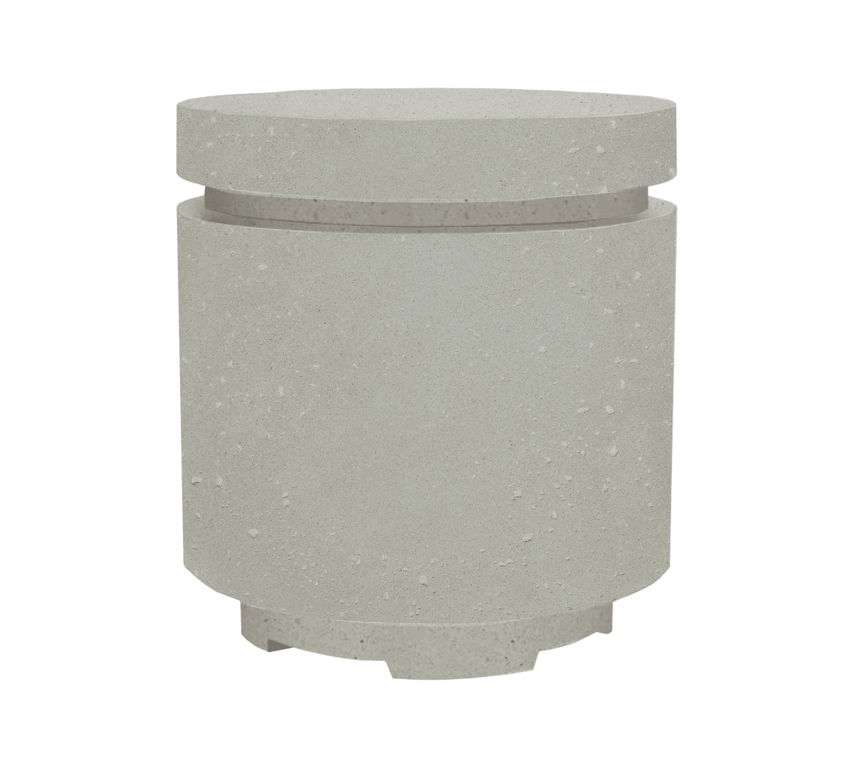 XO Appliance Matching round tank enclosure GFRC (XO-XOFRNDENC20LS)