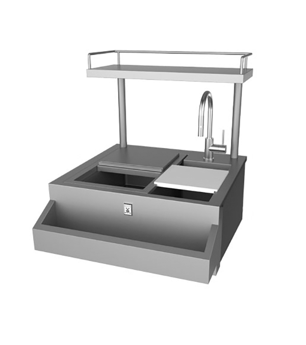 30" Hestan Outdoor Insulated Sink – view 6