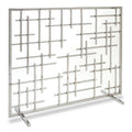 Contemporary Summer Screen - Polished Nickel