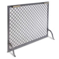 Stanton Single-Panel Fireplace Screen - Natural Iron