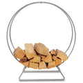 Solid Stainless Log Hoop - Stainless Steel