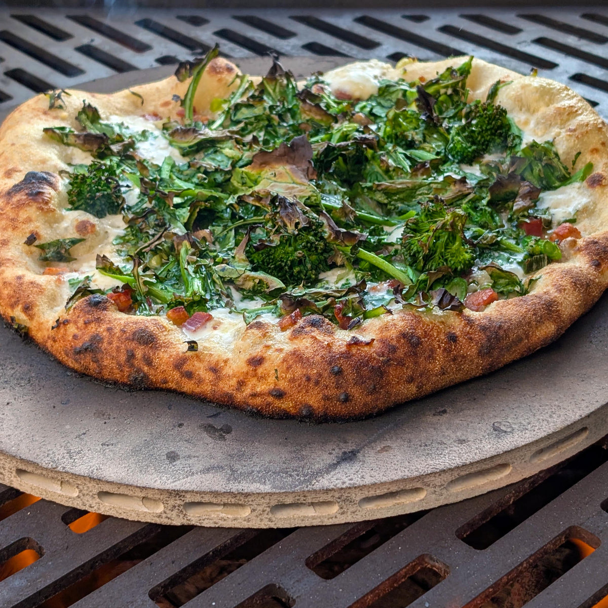 Kalamazoo Pizza Stone for Grills - 15-inch Round