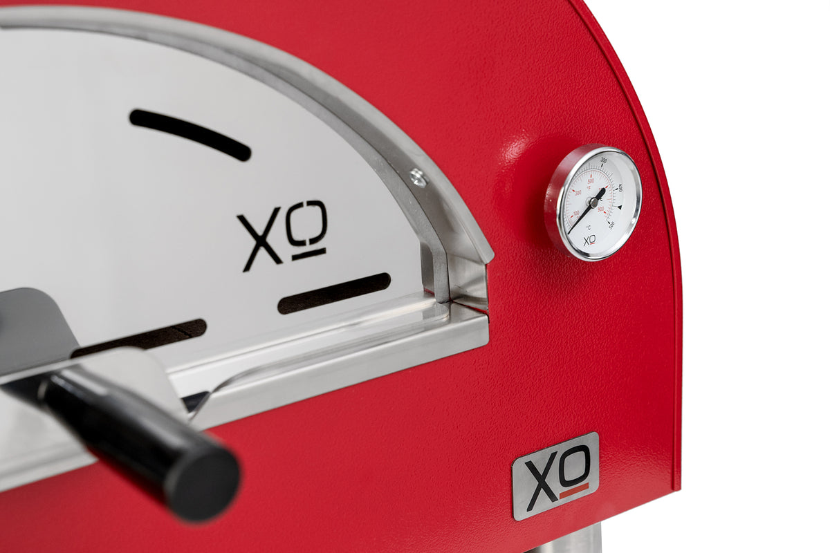 XO Appliance Countertop Wood-Fired Oven in Red – view 4