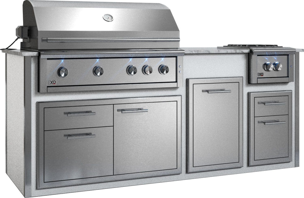 XO Appliance Factory Assembled Outdoor Designer Island (XO-XOGOK42V1WH)