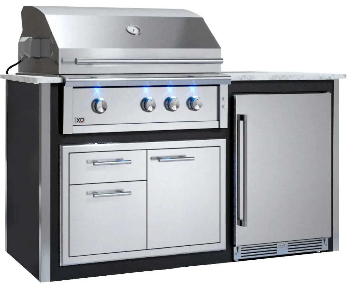 XO Appliance Factory Assembled Outdoor Designer Island (XO-XOGOK36V2BL) – view 2