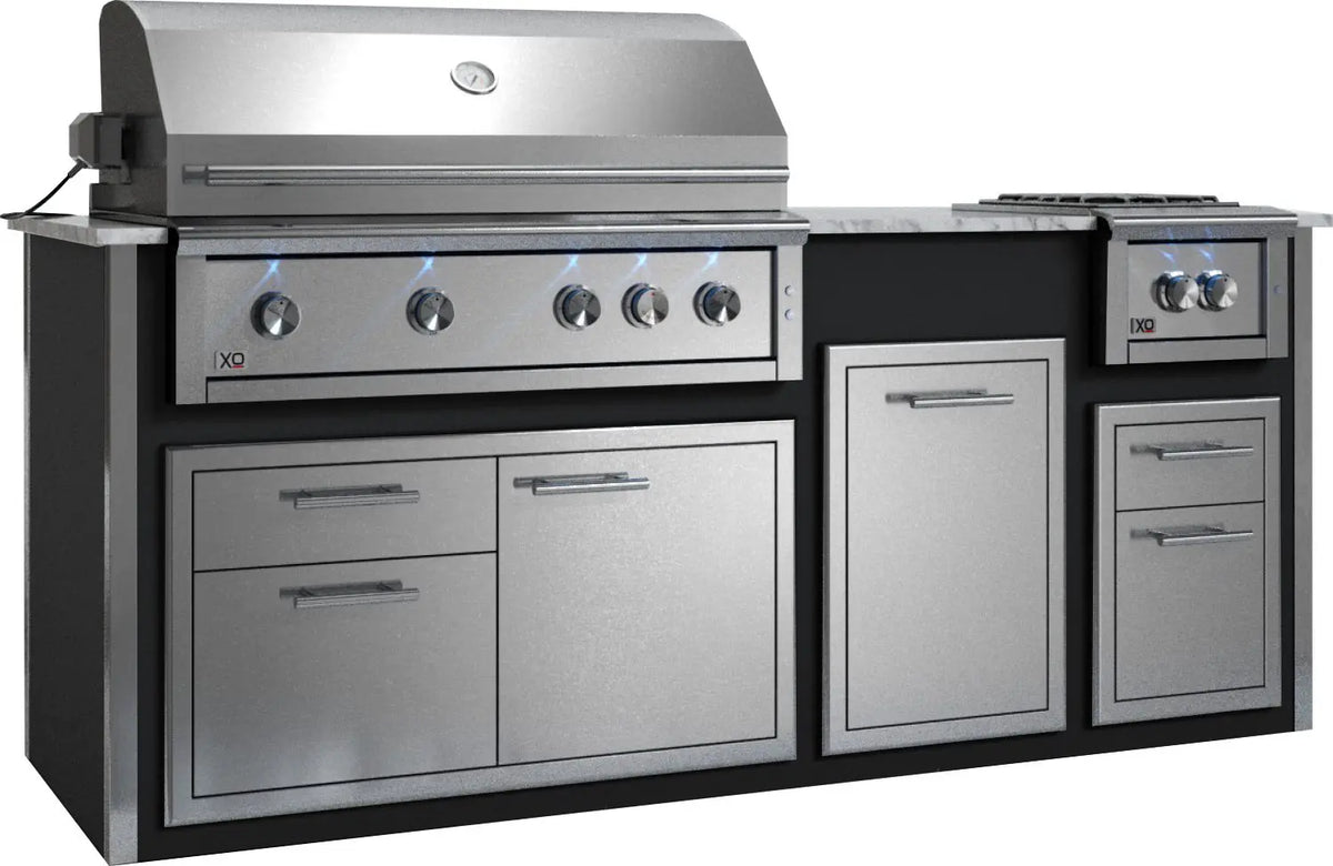 XO Appliance Factory Assembled Outdoor Designer Island (XO-XOGOK42V1BL) – view 2